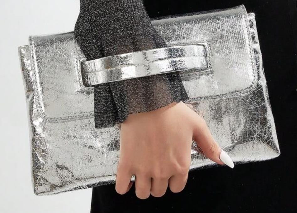 Silver Chain Clutch — 4